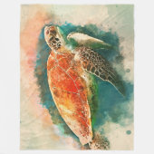 Turtle Fleece Blanket (Vorderseite)