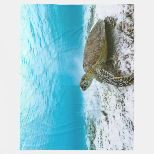 Turtle Fleece Blanket (Vorderseite)