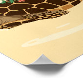 Turtle Forest Journey Poster (Ecke)