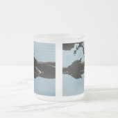 Turtle Friends Frosted Glass Mug Mattglastasse (Mittel)