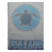 Turtle-Gefärbte Krawatte Notizblock (Vorderseite)