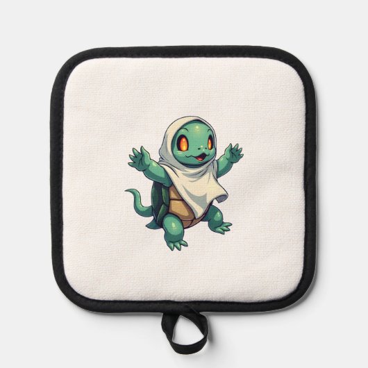 Turtle Ghoul Topflappen (Vorderseite)