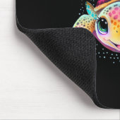 Turtle Girl Earth Day Mousepad (Ecke)