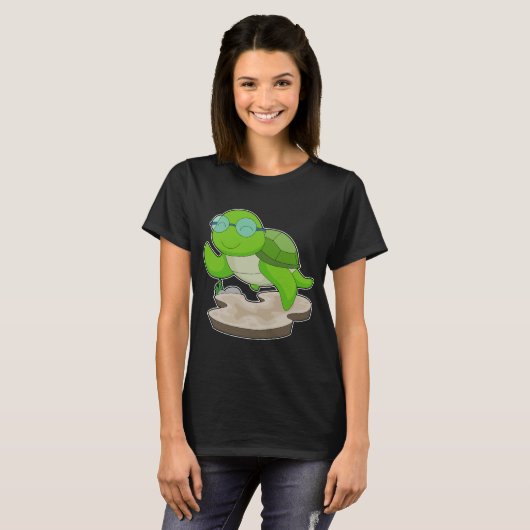 Turtle Glasses T-Shirt (Vorne ganz)