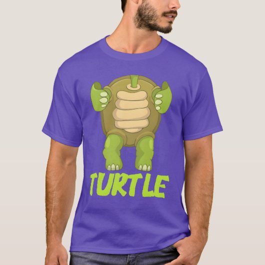 Turtle Halloween Costume Freund T-Shirt (Vorderseite)