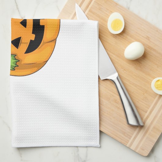 Turtle Halloween Pumpkin Classic T-Shirt_1 Geschirrtuch (Viertel Falte)