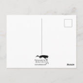 Turtle High Postkarte (Rückseite)