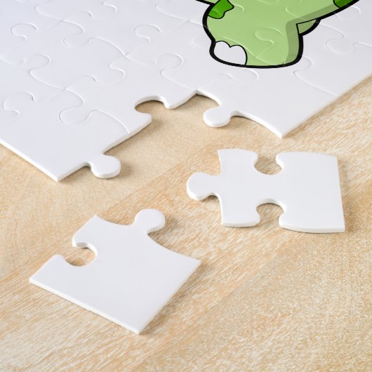 Turtle Ice Hockey Ice Hockey-Stab Puzzle (Seite)