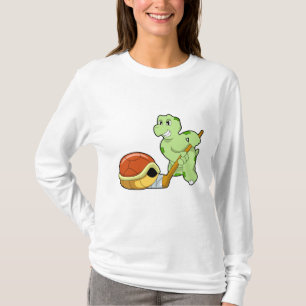 Turtle Ice Hockey Ice Hockey-Stab T-Shirt