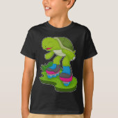Turtle Inline skating Roller skates T-Shirt (Vorderseite)