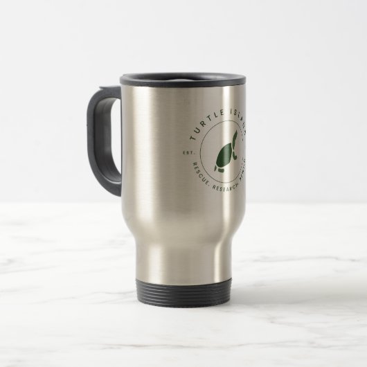Turtle Island Mug Reisebecher (Vorderseite Links)