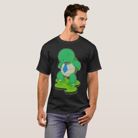Turtle-Krawatte T-Shirt (Vorne ganz)