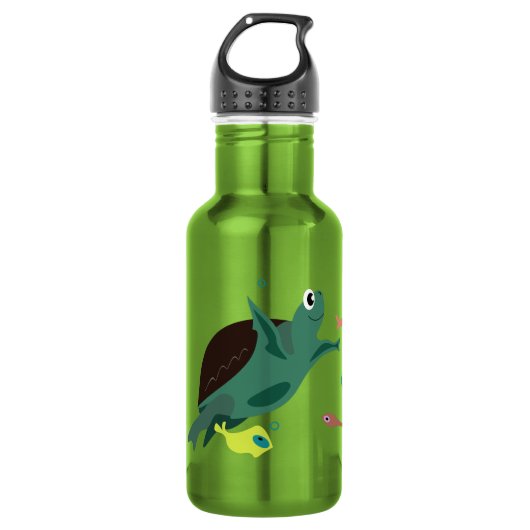 Turtle Liberty Trinkflasche (Vorderseite)