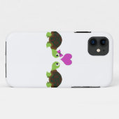 Turtle-Liebe Case-Mate iPhone Hülle (Rückseite (Horizontal))
