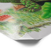 "Turtle Liebe" Originalposter von Baylen Parada (b Fotodruck (Ecke)