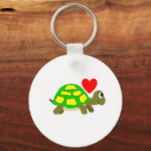 Turtle Liebe Schlüsselanhänger (Vorderseite)