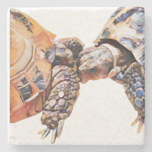 Turtle-Liebe Sie Untersetzer