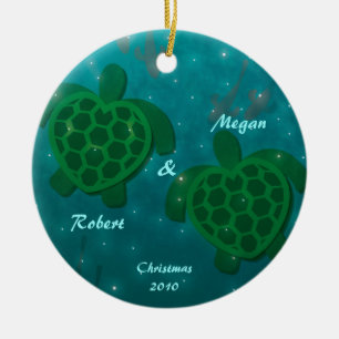 Turtle Liebe Weihnachtsschmuck