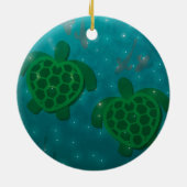 Turtle Liebe Weihnachtsschmuck (Hinten)