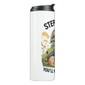 Turtle Lion Funny Thermosbecher (Nach links gedreht)