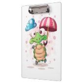 Turtle Lover Cute Sea Turtle Klemmbrett (Links)