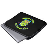 Turtle Lover | Das Leben ist besser mit einer Schi Laptopschutzhülle (Vorne Knopf)