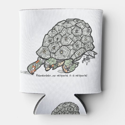 Turtle Lover Dosenkühler (Vorderseite)