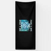Turtle Lover | Eine Schildkröte Gerettet Banner (Vertikal)