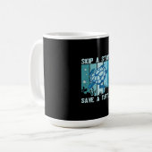 Turtle Lover | Eine Schildkröte Gerettet Kaffeetasse (Vorderseite Links)