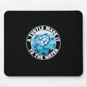 Turtle Lover Eine Schildkröte hat sie gemacht Mousepad