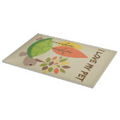 Turtle Lover I Liebe Meine Turtle Schneidebrett (Ecke)
