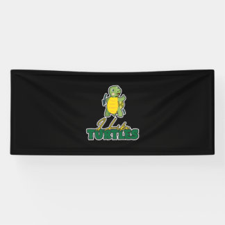 Turtle Lover | Ich mag Schildkröten Banner