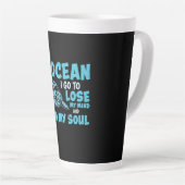Turtle Lover | In den Ozean Milchtasse (Rechte Ecke)