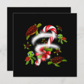 Turtle Lover | Nur ein Mädchen, das die Schildkröt Einladung (Vorne/Hinten)