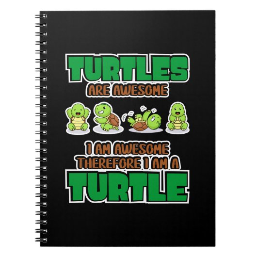 Turtle Lover | Schildkröten sind Phantastisch Notizblock (Vorderseite)