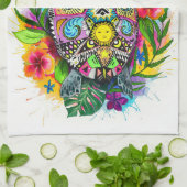 Turtle Lover Spiritual Turtle Geschirrtuch (Gefaltet)