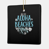 Turtle Lover | Strände von Aloha Keramikornament (Links)