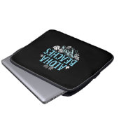 Turtle Lover | Strände von Aloha Laptopschutzhülle (Vorne Knopf)