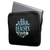 Turtle Lover | Strände von Aloha Laptopschutzhülle (Vorderseite Links)