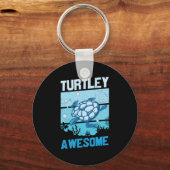 Turtle Lover | Turtley Phantastisch Schlüsselanhänger (Vorderseite)