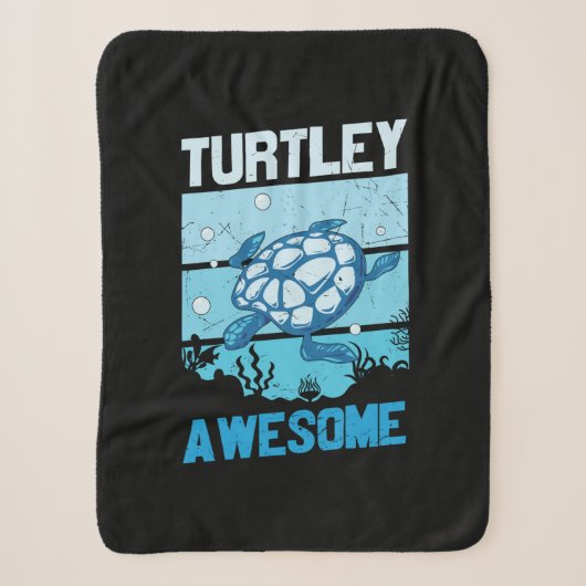 Turtle Lover | Turtley Phantastisch Sherpadecke (Vorderseite)