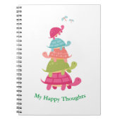 Turtle Lovers Delight Notebook Notizblock (Vorderseite)