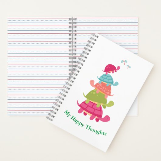Turtle Lovers Delight Notebook Notizblock (Innen)