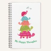 Turtle Lovers Delight Notebook Notizblock (Vorderseite)