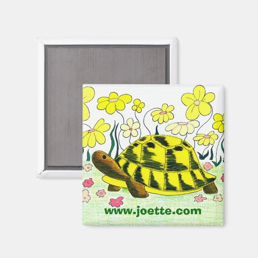 Turtle Magnet (Vorderseite/Rückseite)
