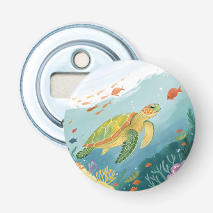 Turtle malen flaschenöffner