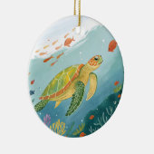 Turtle malen keramik ornament (Rechts)