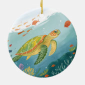Turtle malen keramik ornament (Hinten)