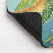 Turtle malen mousepad (Ecke)