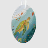 Turtle malen ornament (Vorderseite)